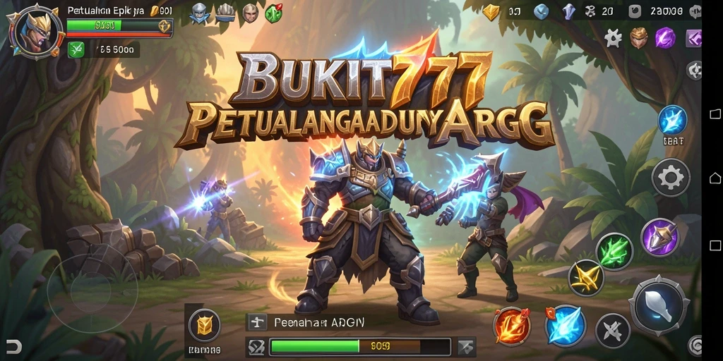 Gameplay seru BUKIT777 dengan pertarungan yang mendebarkan.