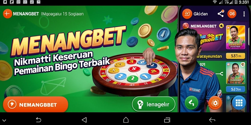 Tangkapan layar permainan Bingo yang seru dan menarik.