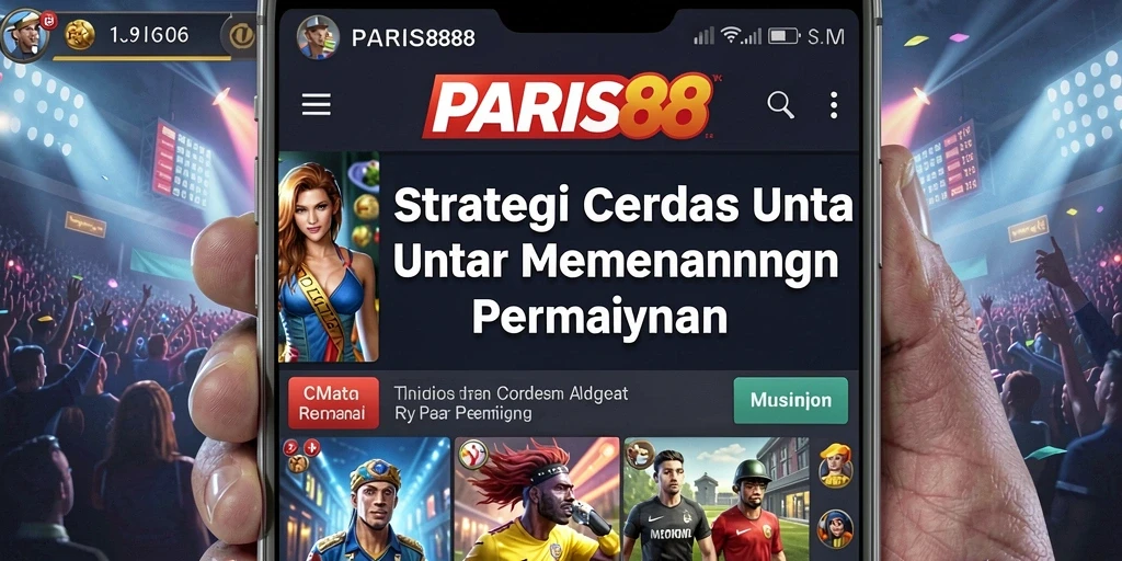 Tampilan menarik dari gameplay strategi PARIS88.