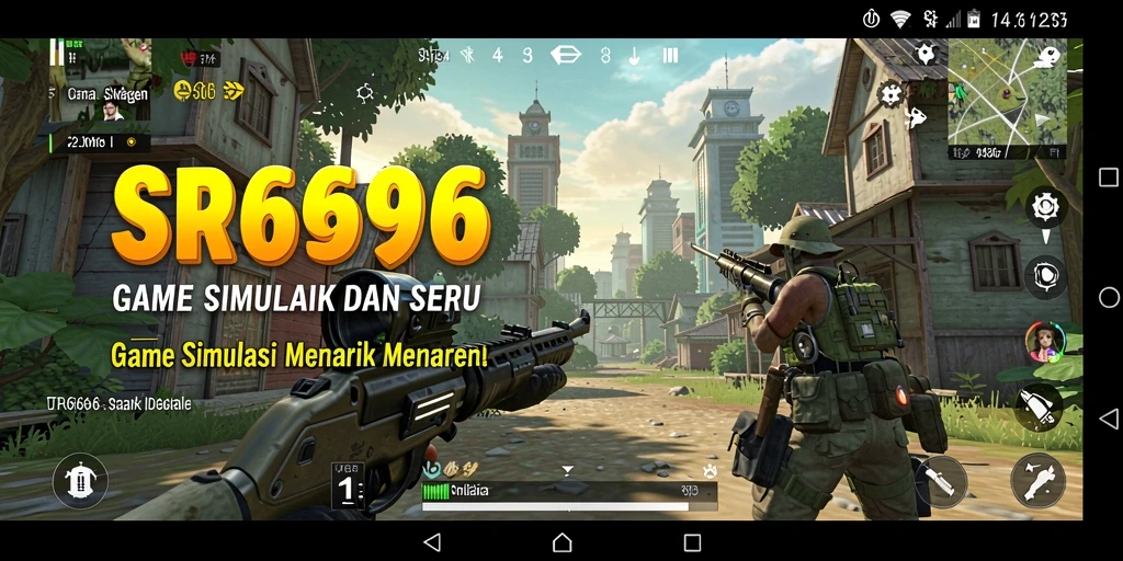 Screenshot gameplay SR6666 yang menampilkan grafis dan interaksi menarik.